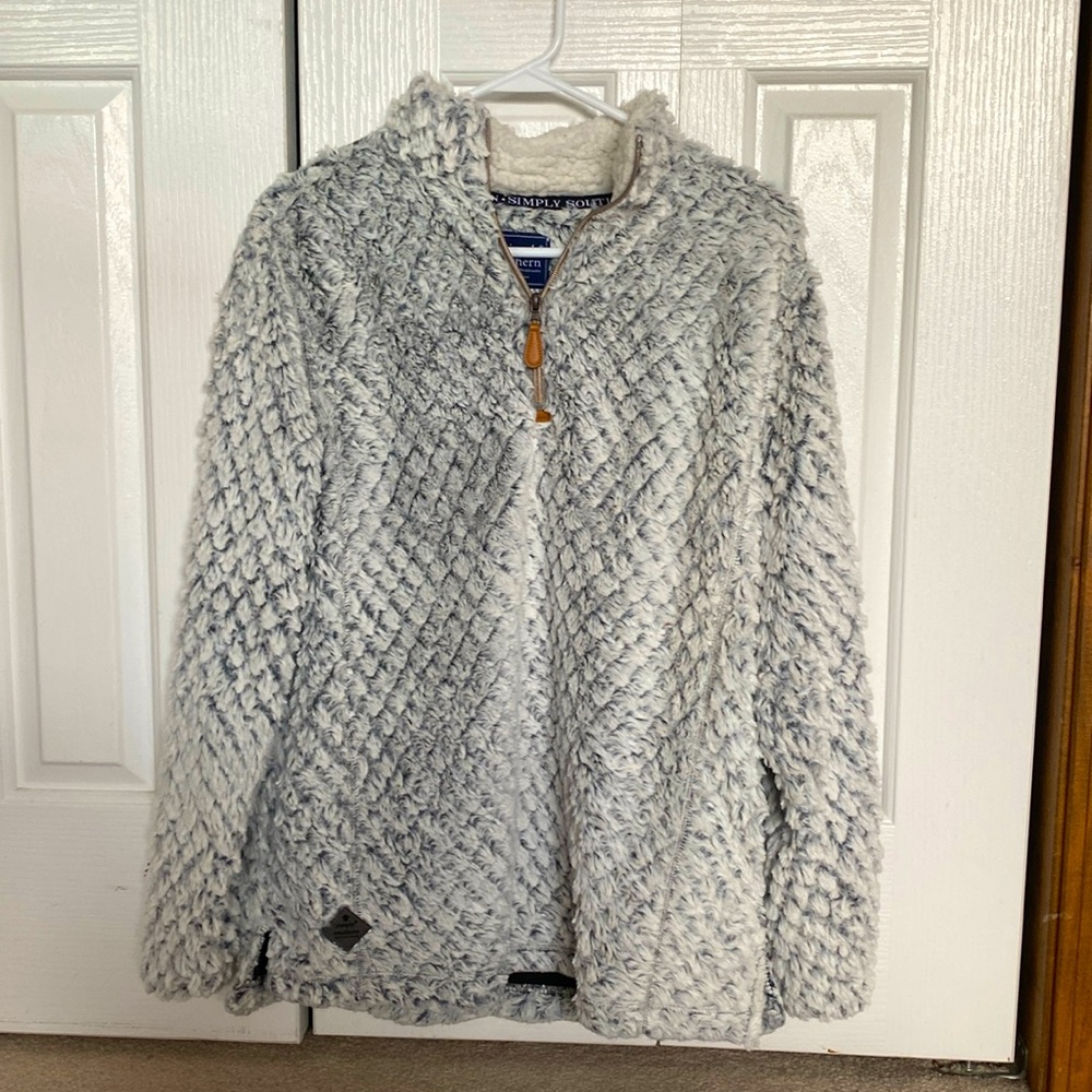 Simply Southern Fuzzy Quarter Zip